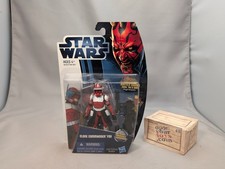 Brand New Star Wars The Clone Wars  CW18 Clone Commander Fox Figure