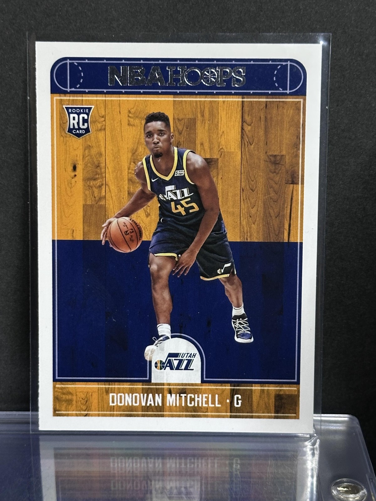 2017-18 Hoops #263 Donovan Mitchell Utah Jazz Rookie