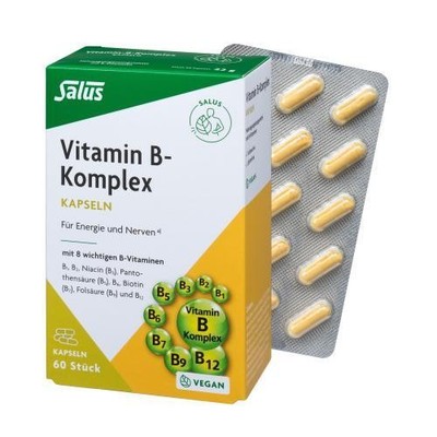 VITAMIN B Komplex vegetabile Kapseln Salus 60St Kapseln PZN 7373141