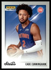 2024-25 Cade Cunningham Panini Instant NBA Studio #STU-20