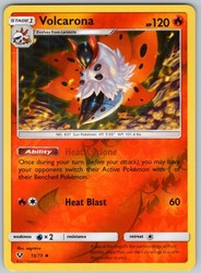 Volcarona 13/73 Shining Legends Reverse Holo Uncommon