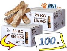 LEGNA da ARDERE di OLIVO SECCA 10/ 100 kg TRONCHETTI ULIVO STUFE CAMINI BARBECUE