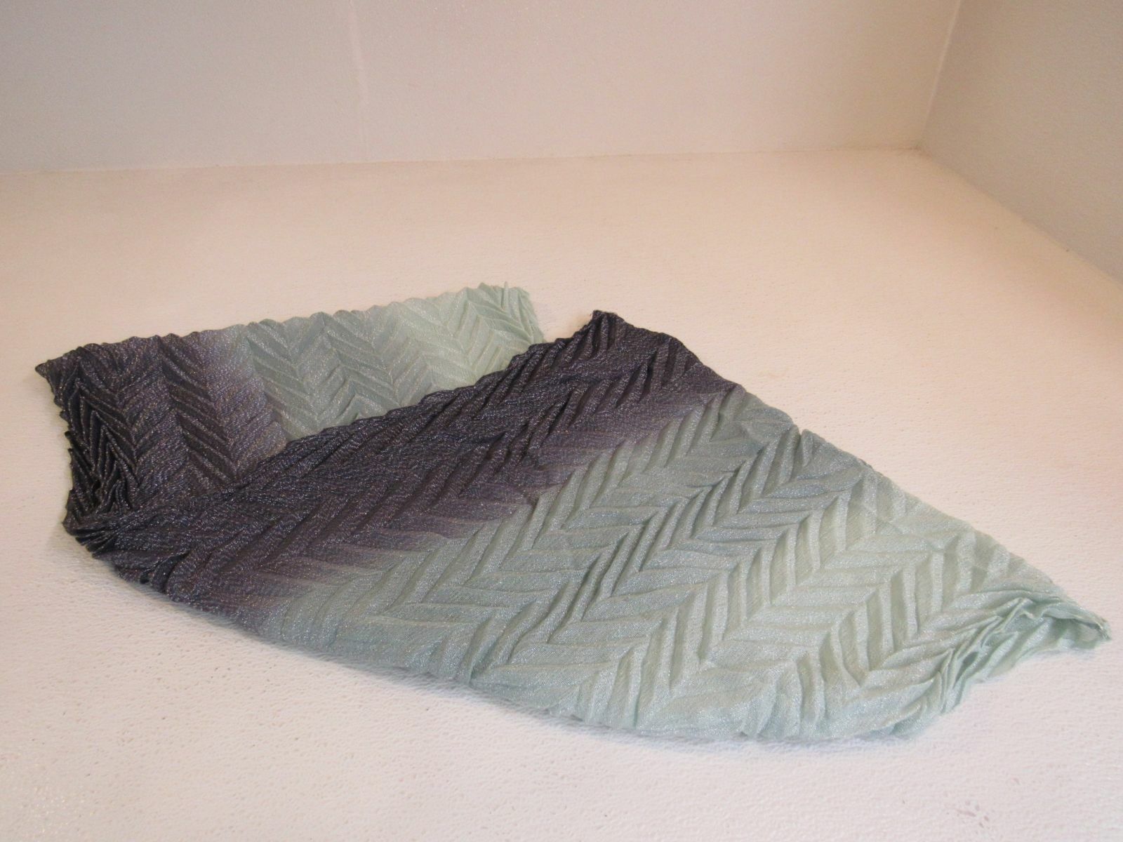Target Scarf 34 1/2-in Green & Grey Infinity Metallic Acrylic Female