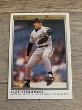 1991 O-Pee-Chee Premier Alex Fernandez Chicago White Sox #42