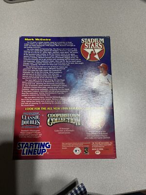 1999 Mark Mcgwire Special Edition Stadium Stars Starding Lineup