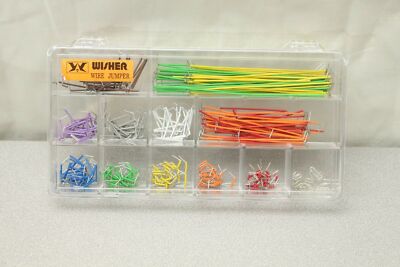 JUMPER WIRE SET (350 PIECES) FOR BREADBOARDING  WJW-60B (New)