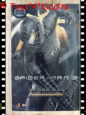 Hot Toys MMS728B Spider-Man 3 (Black Suit) Deluxe Special