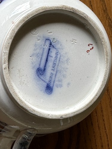 Lovely Victorian Minton Amherst Japan Hand Painted Antique Bone China Cup - Picture 11 of 22