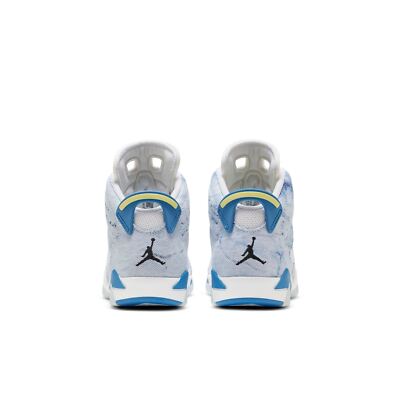 DX6176-100] Preschool Air Jordan Retro 6 (PS) 'Washed Denim 2022
