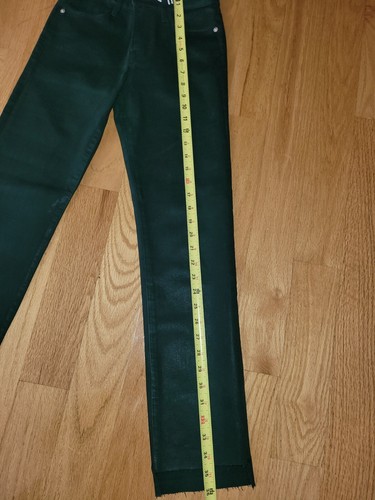 Frame Le High Straight Coated Jeans Pine Green Size 26 - Bild 8 von 15