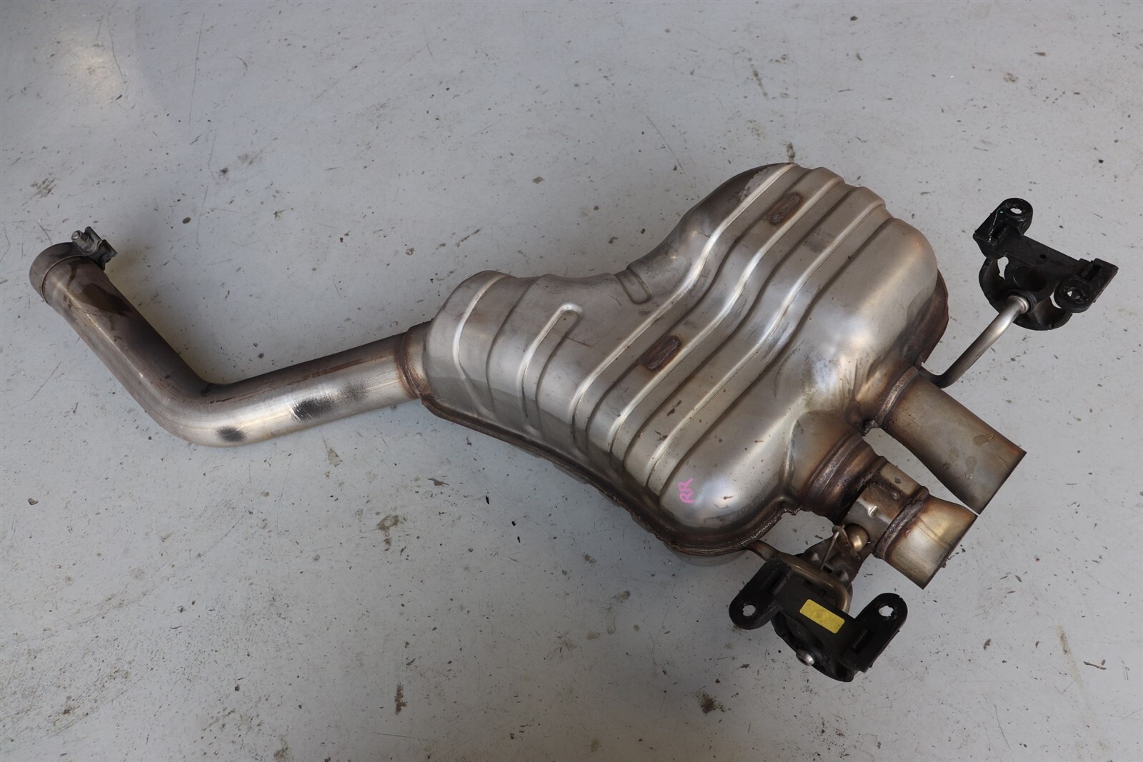 Bentley Continental GT Coupe 2004 Rear Exhaust System Muffler RHS J213