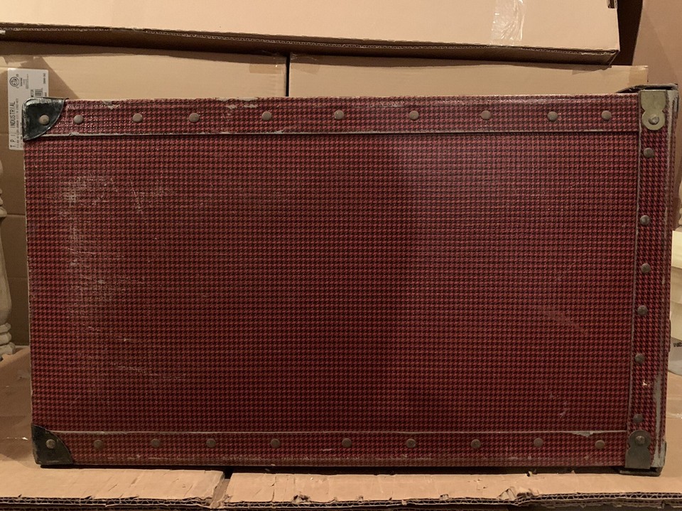 Vintage Dog Cat Pet Carrier Travel Dome Luggage Case Rare!! 1950s