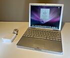 Apple 12" PowerBook G4 A1104 1.5Ghz / 128Gb Ssd / 1.25Gb - Weak Battery, Bundle