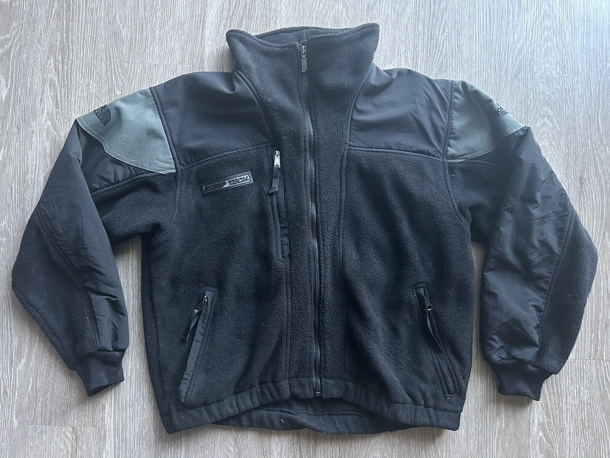 The North Face® Steep Tech Fleece Jacket VTG 90s The North Face Steep Tech Fleece Jacket Size Large Black