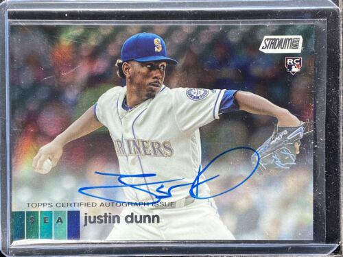 Dunn, Justin - 2020 Stadium Club - Rookie - Autograph - 10/10