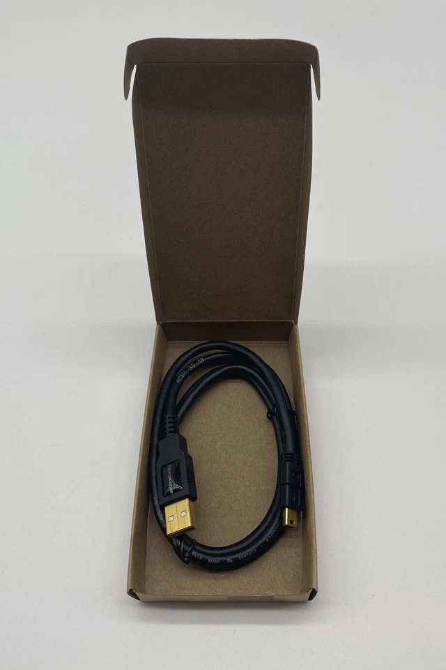 AmazonBasics IFRI 3 Feet USB 2.0 A-Male to Mini-B Cable - Black - Image 2 of 2