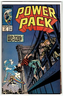 Marvel Comics Power Pack #37 May 1988 VF/NM+ | eBay