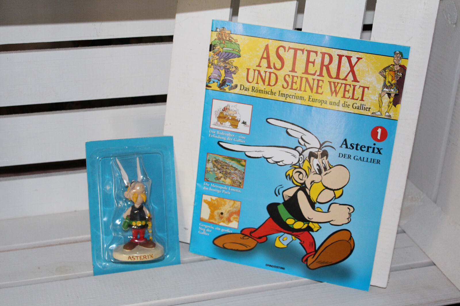 Plastoy SAS 60566 – Asterix Mit Idefix – Figur – Offizielles Lizenzprodukt