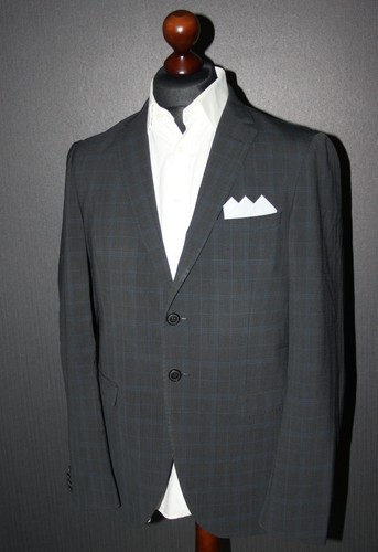Tiger of Sweden 1Ruben mens black suit blazer jacket Size 50 - 第 1/7 張圖片
