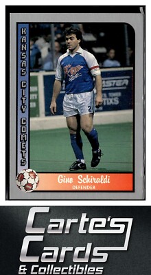 Gino Schiraldi 1990-91 Pacific MSL #81 Kansas City Comets | eBay