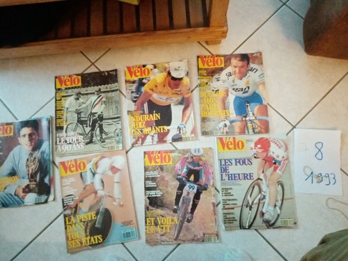 photo Velo Magazine 323 de Aout 1996 Tour de France 1996 Miguel INDURAIN dans la montée des Arcs