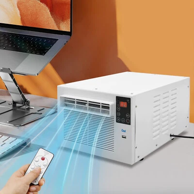 MARKENLOS Mini radiador aire acondicionado móvil 750W compacto instalación aire acondicionado ventana