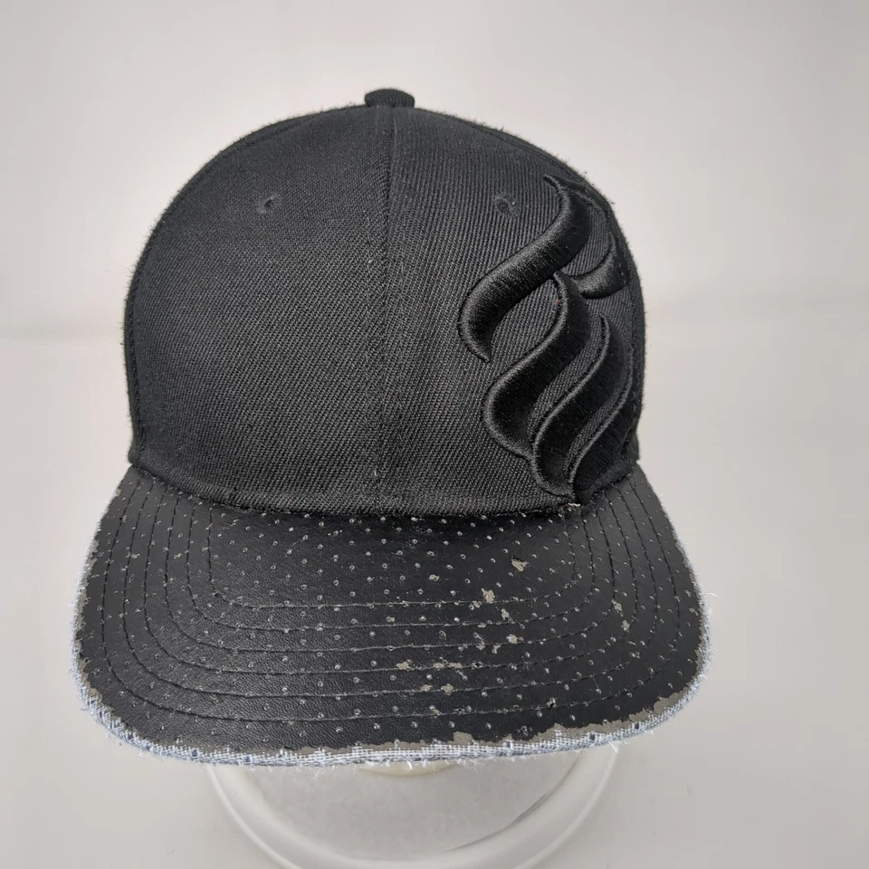 Sombrero Rocawear Classics Snapback Negro Talla Única Ajustable Bordado Foto 2 de 4