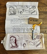Sam Dalal's ORIGINAL The Key To My Chest Magic Mentalism Trick Vintage Magic