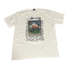 Stussy X Denim Tears Farmers Blvd Tee Mens Size XL