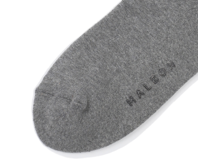 【MALBON GOLF】Bucket Point Knee Socks★ニーソックス Malbon Golf] Bucket Point Knee Socks (Woman) - Melange Gray