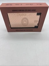 Aquavault Credit Card Size 2300mAh Portable Fast 1.5V Phone Charger Peach