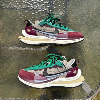 Size 11 - Nike VaporWaffle SP x Sacai String Villain Red Green Black 2020 Men s