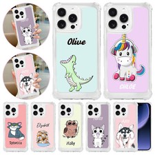 For iPhone 16 17 Samsung A36 A26 Cute Pattern Custom Phone Case Shockproof Cover
