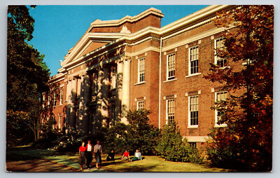 Vintage Postcard TN Jackson Uniion University Admin Building Chrome ~1172