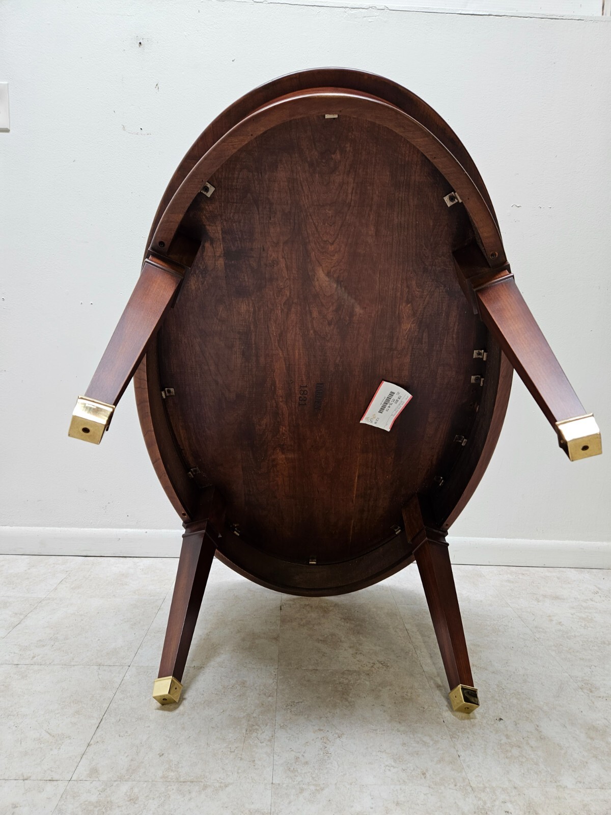 HARDEN Solid Cherry Oval Coffee Table Neo Classical eBay