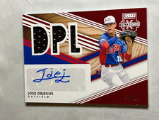 2020 Panini Elite Extra Edition DPL Material Red Jose Dejesus Auto /99 #DMS-JD