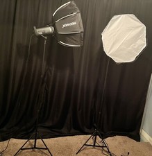  2-Neewer 26 inches Octagonal Softbox with Bowens Mount Speedring,Carrying Cases