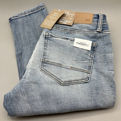 BKE Denim Blue Jeans Stella Skinny Slim Low Rise 30S ENF FLESNER 30x29.5