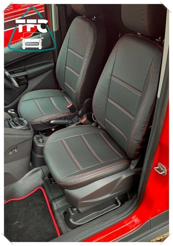 FUNDAS DE ASIENTO PARA FORD TRANSIT CONNECT ASIENTOS DE CUERO TOTALMENTE 1+1 | eBay
