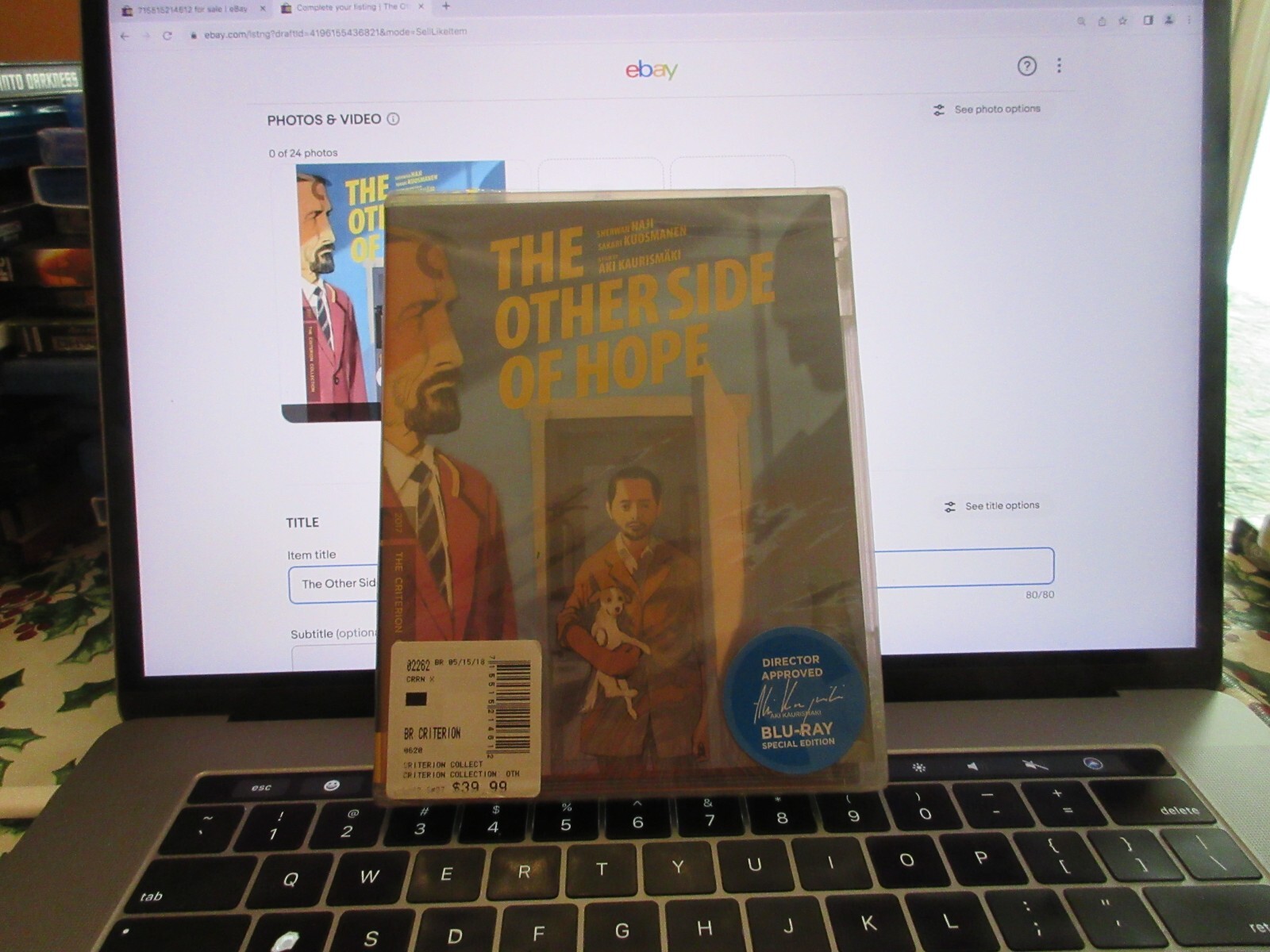 The Other Side of Hope (Criterion Collection Blu-ray) BRAND NEW Sealed free ship