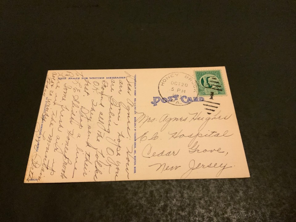 Coatesville, Pa.. Post Office 1943 Stamped Vintage Postcard eBay