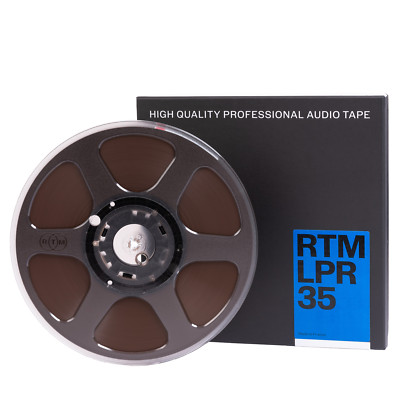 RECORDING THE MASTERS LPR35 - 1/4 inch x 3608 feet on 10.5 inch Plastic Reel