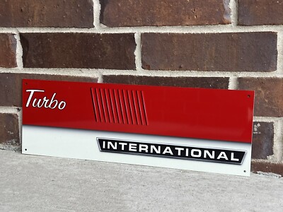 International Farmall tractors 18x6  advertising garage sign Farming Farm Sign