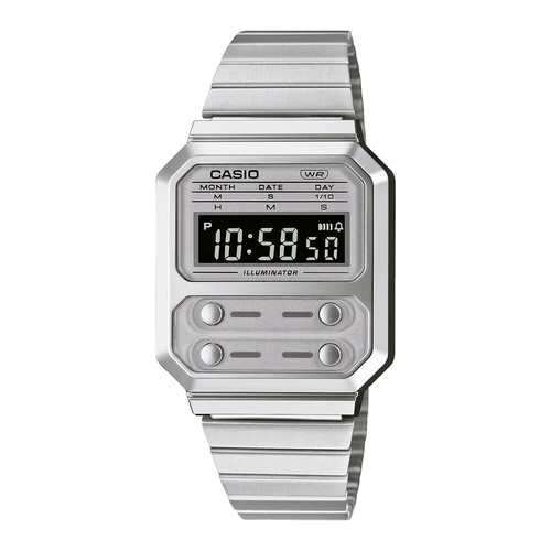 CASIO Digital Watch AX 510 Vintage Melody Alarm Rectangle