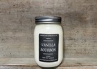 Vanilla Bourbon Soy Candle | 16 oz Scented Soy Candles | Free Shipping