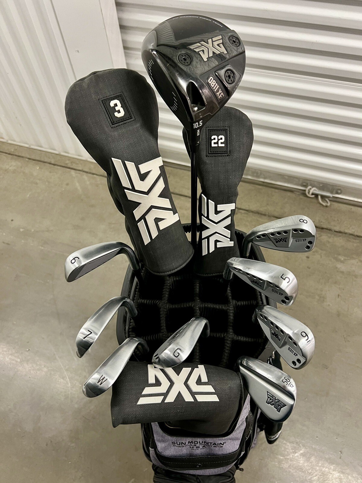 PXG Mens Left Handed Golf Clubs Full Set Driver, 3 Wood, Hybrid Irons Putter Bag eBay