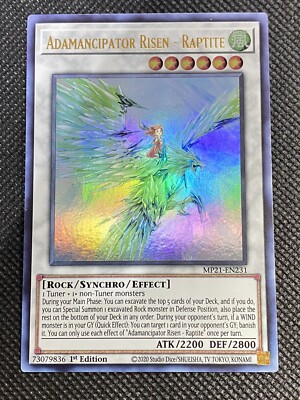 Yu-Gi-Oh! Trading Card Adamancipator Laputite - MP21-EN233 - Common - 1st  Edition MP21-EN233 Common Card