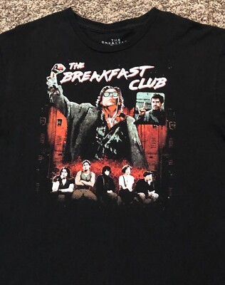 The Breakfast Club Movie Official Group Photo Women's Black T