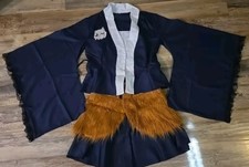 Anime Demo Slayer Hashibira Inosuke Cosplay Costume Outfit/ Size: Large NEW