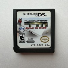 TrackMania Turbo Build to Race Nintendo DS Cartridge Authentic Tested